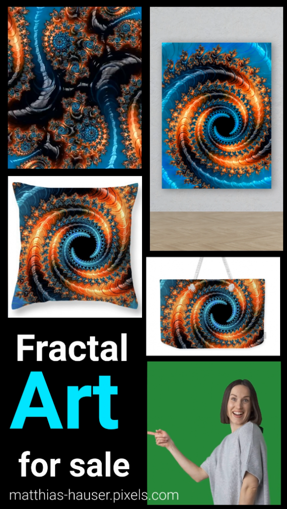 Fractal Art Video Collage
